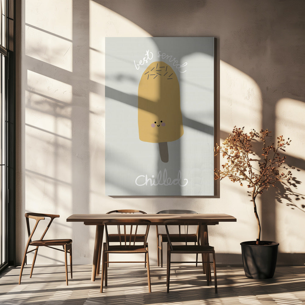 Chilled Ice Cream | Canvas