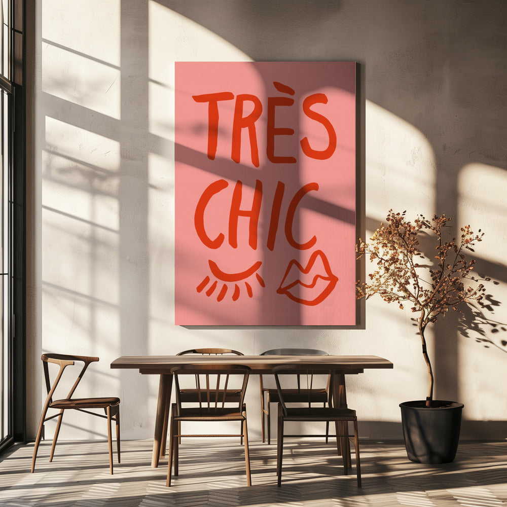 Très Chic Pink | Canvas