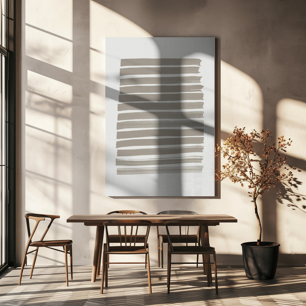 Green Strokes | Canvas