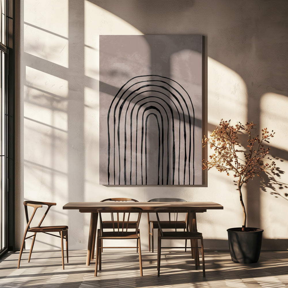 Arch_one way_004_black | Canvas