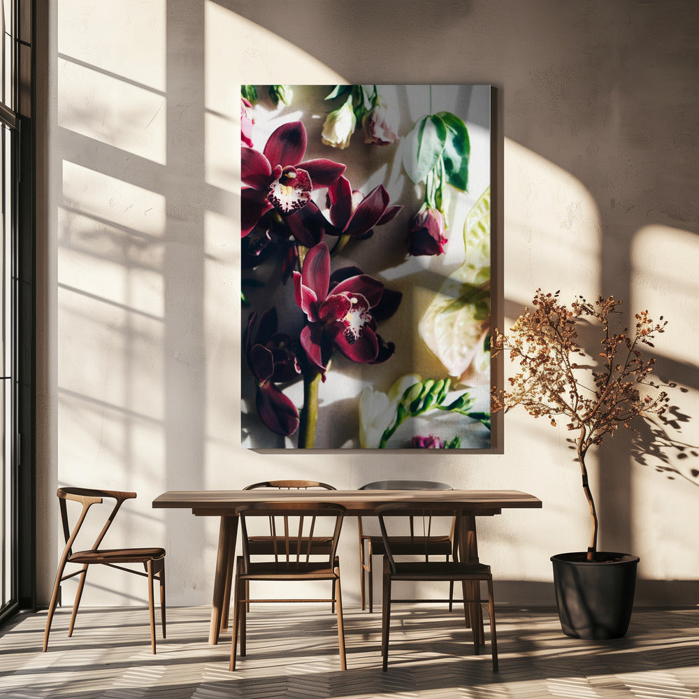 Orchideen-Eleganz | Leinwand