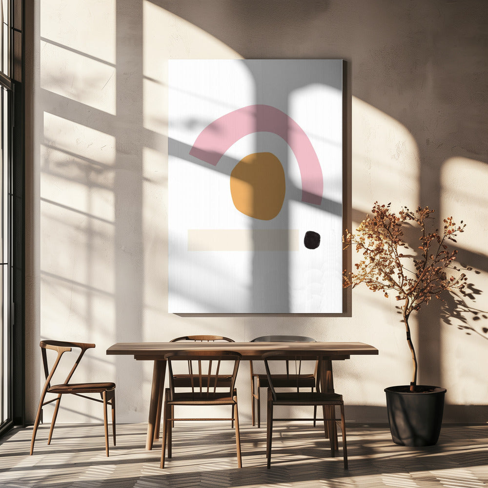 Minimalistische Formen | Leinwand