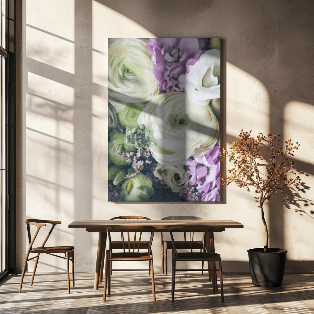 Blütenblätter der Eleganz | Leinwand