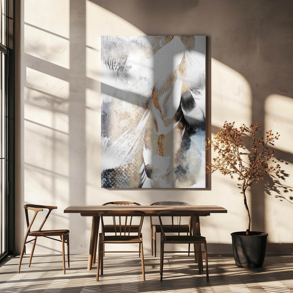Beruhige deine Seele | Leinwand