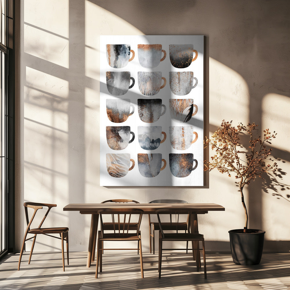 Dreamy Coffee Cups | Canvas