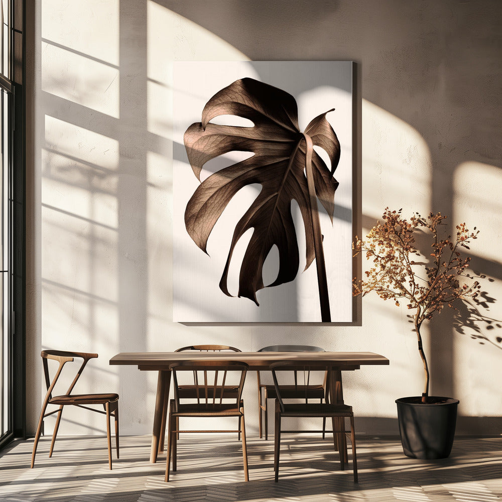 Monstera Gold | Leinwand