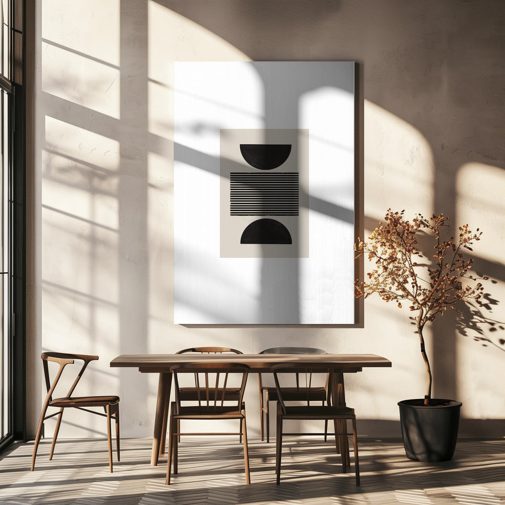 Monochrome Balance | Canvas