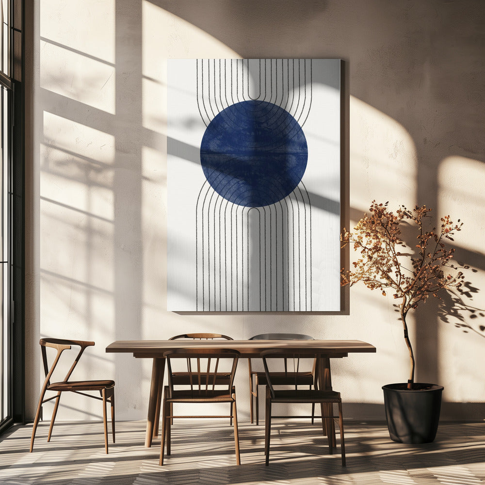 Kreisförmige Harmonie | Leinwand