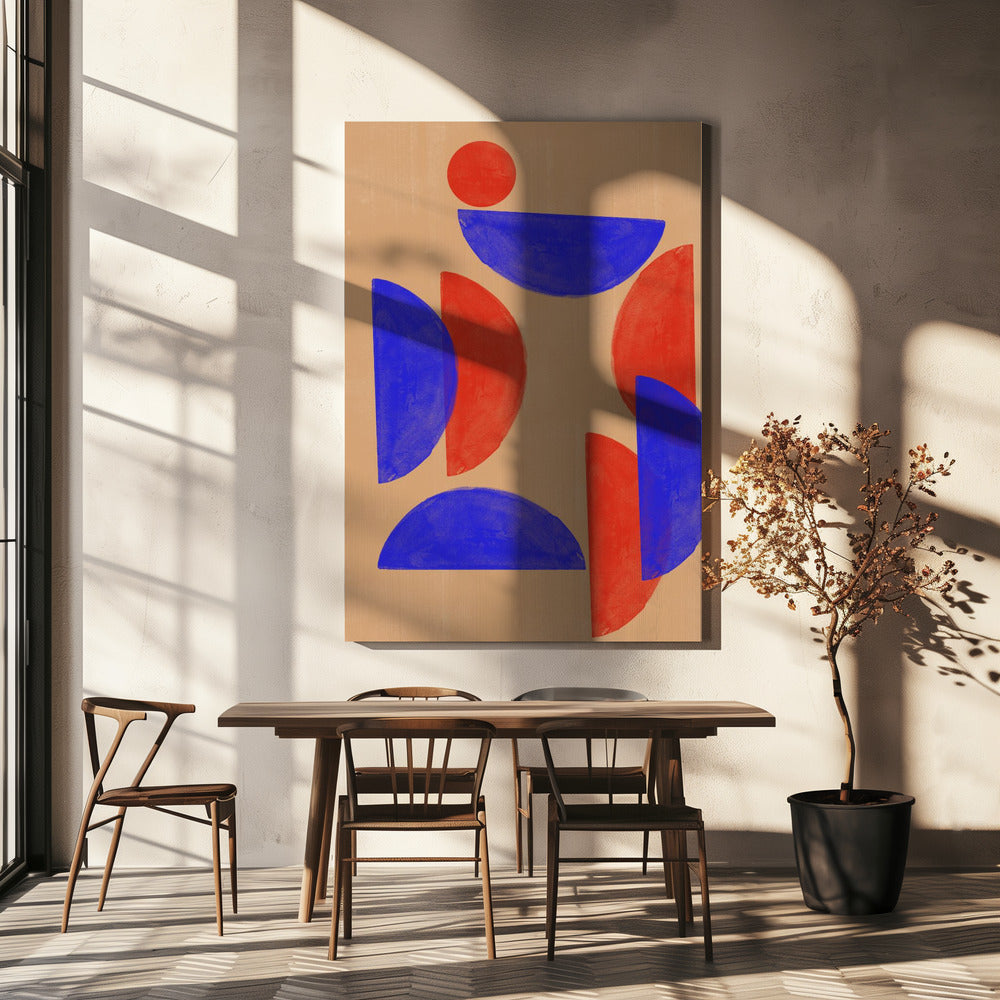 Geometrische Harmonie | Leinwand