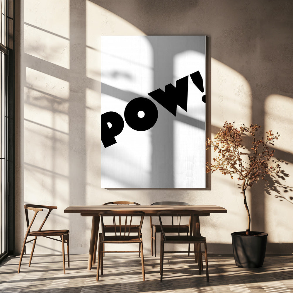 POW! | Leinwand