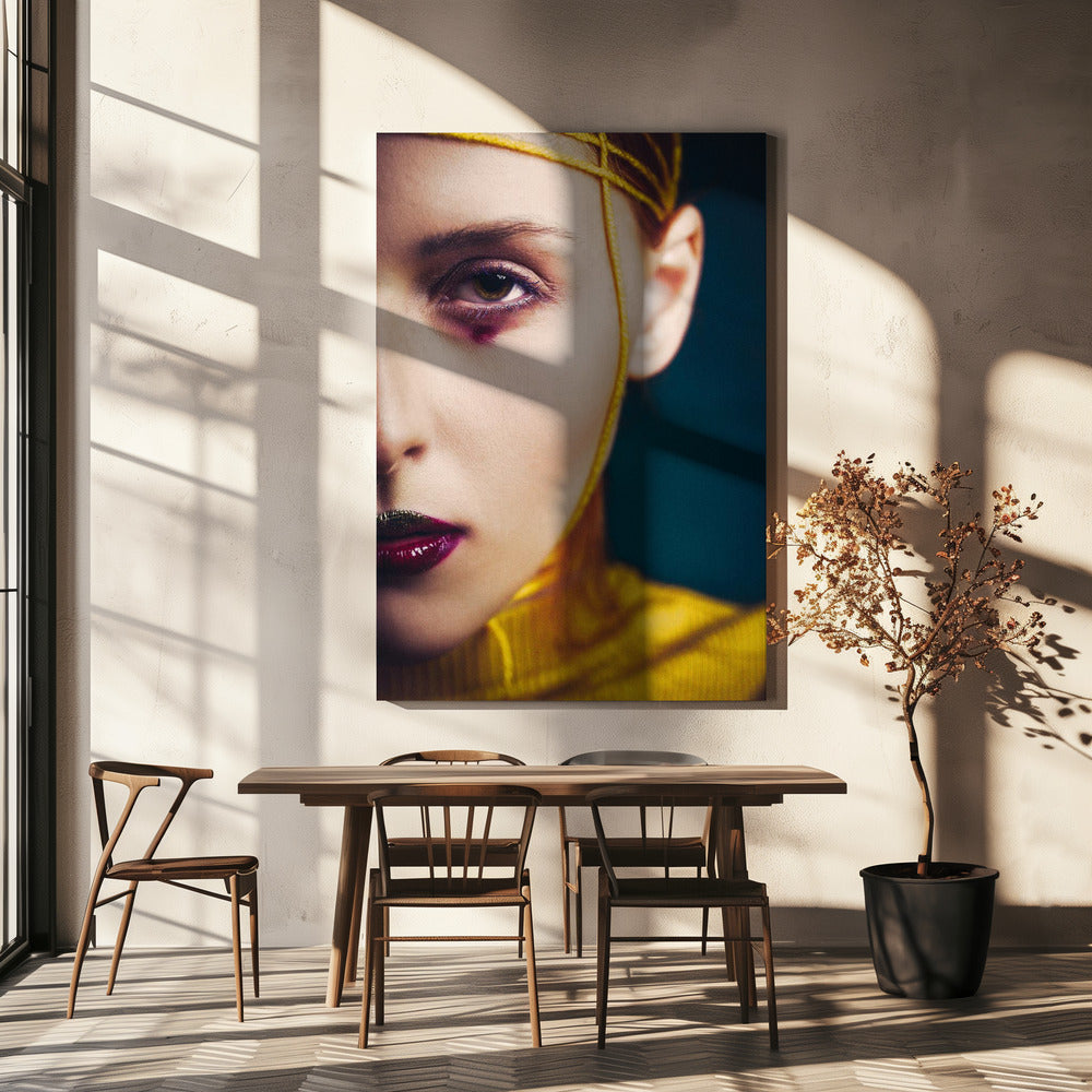 Gelbe Note | Leinwand