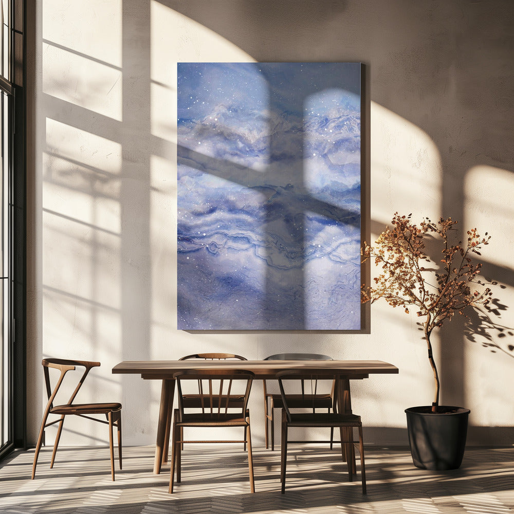 Himmlische Ströme | Leinwand