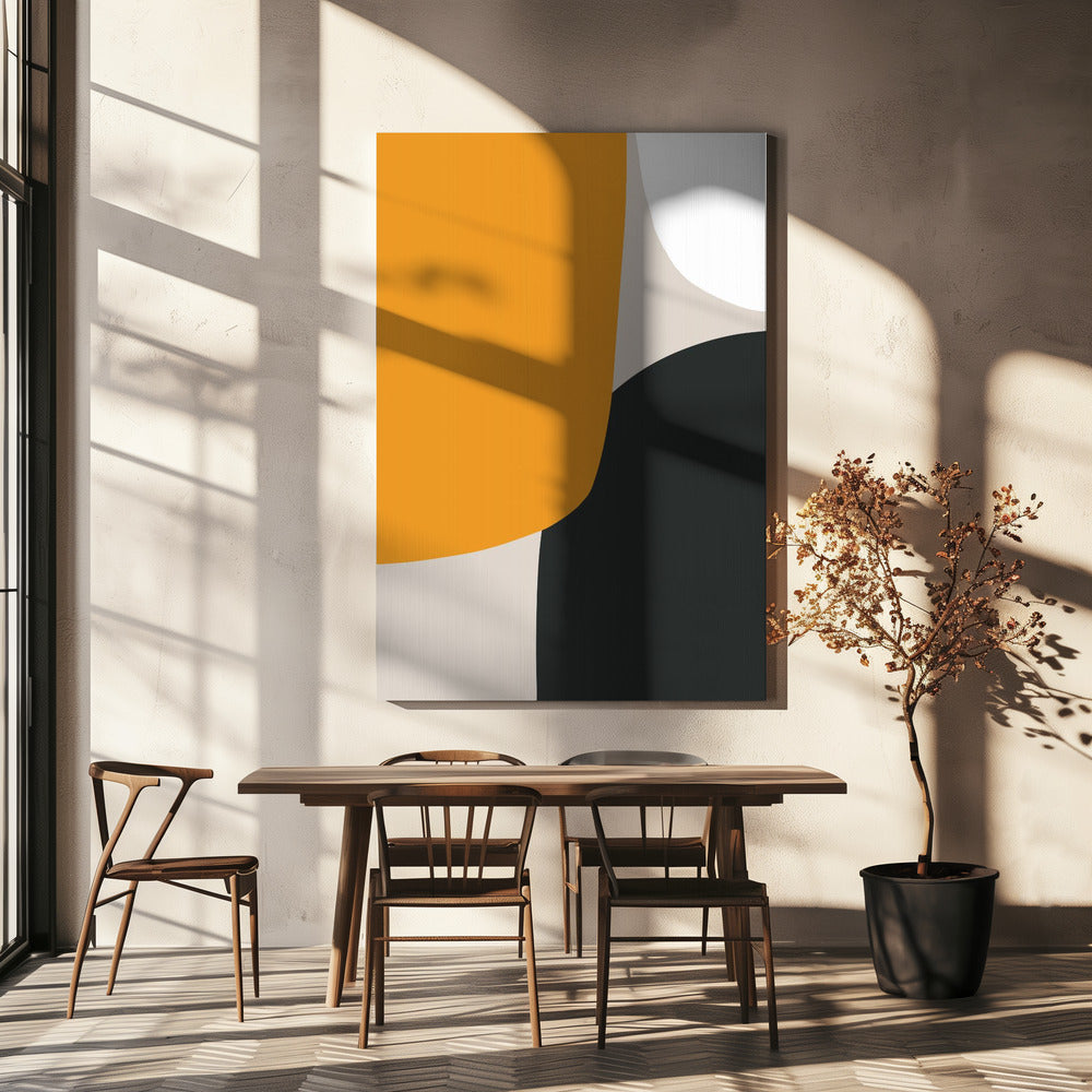 Kräftige geometrische Formen | Leinwand