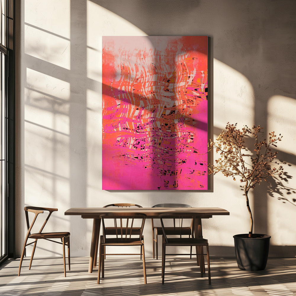 Lebendige Wellen | Leinwand