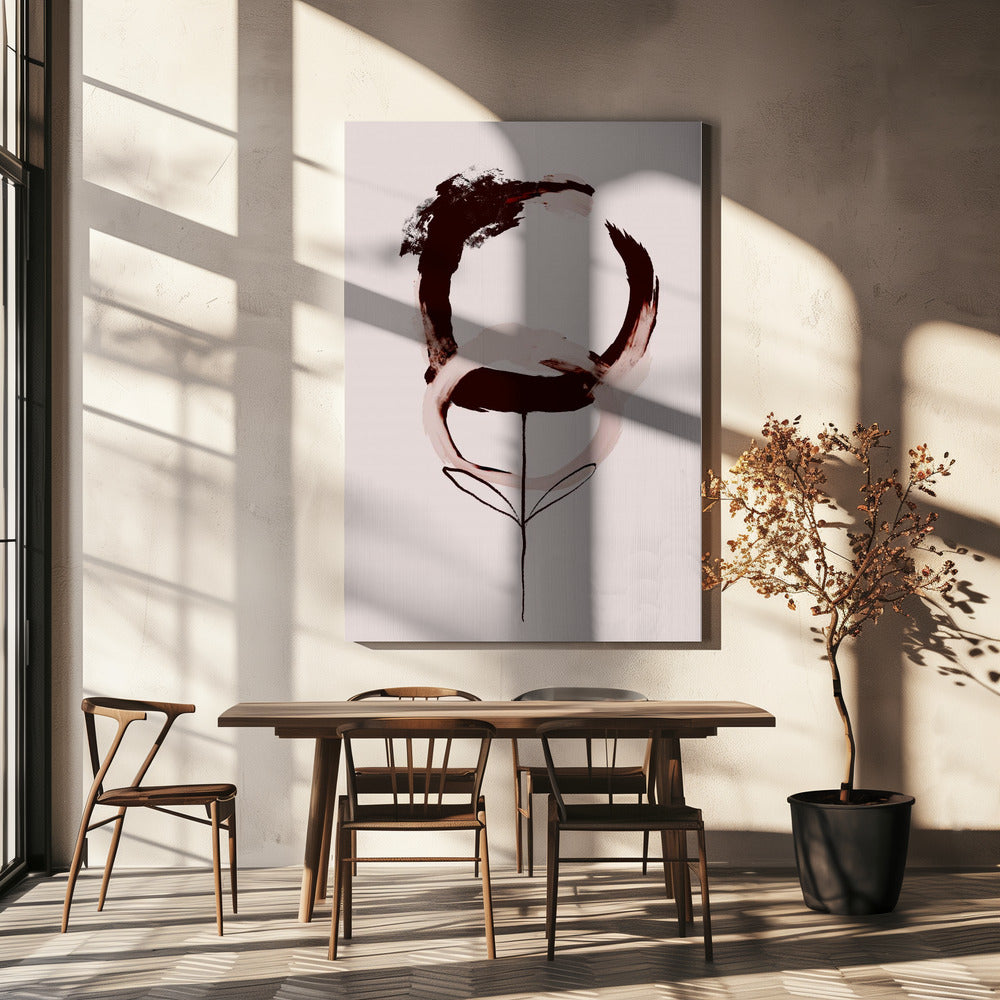 Fließende Harmonie | Leinwand