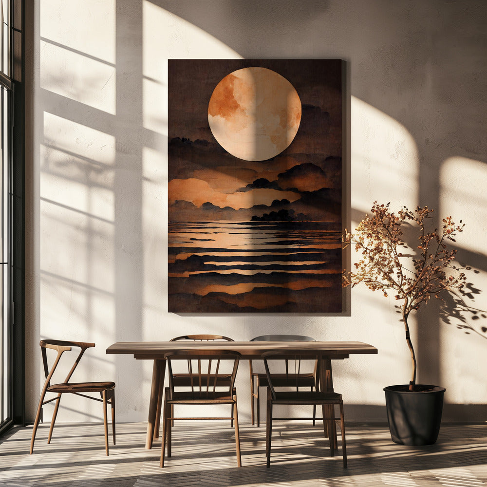 Vollmond | Leinwand