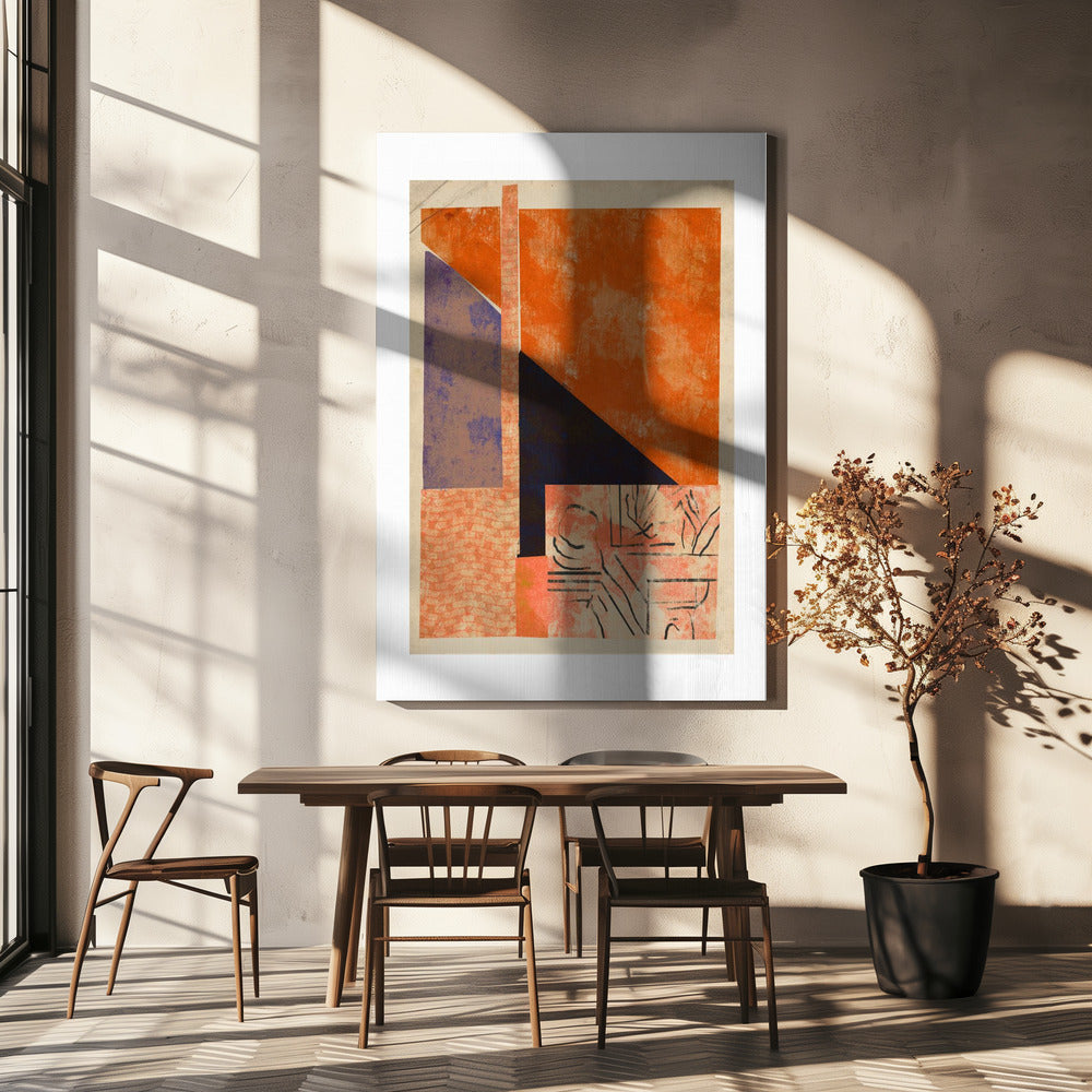 Geometric Hues | Canvas