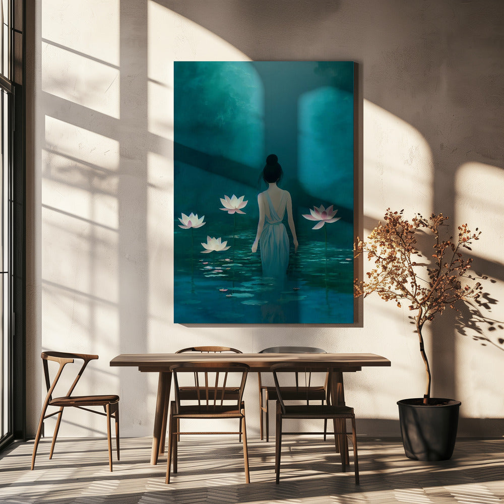 Lotusträumen | Leinwand