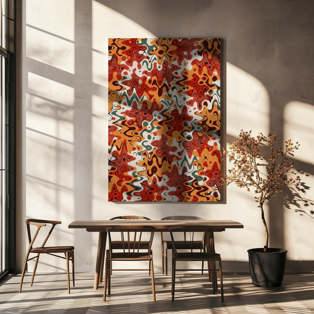 Lebendiges Chaos | Leinwand