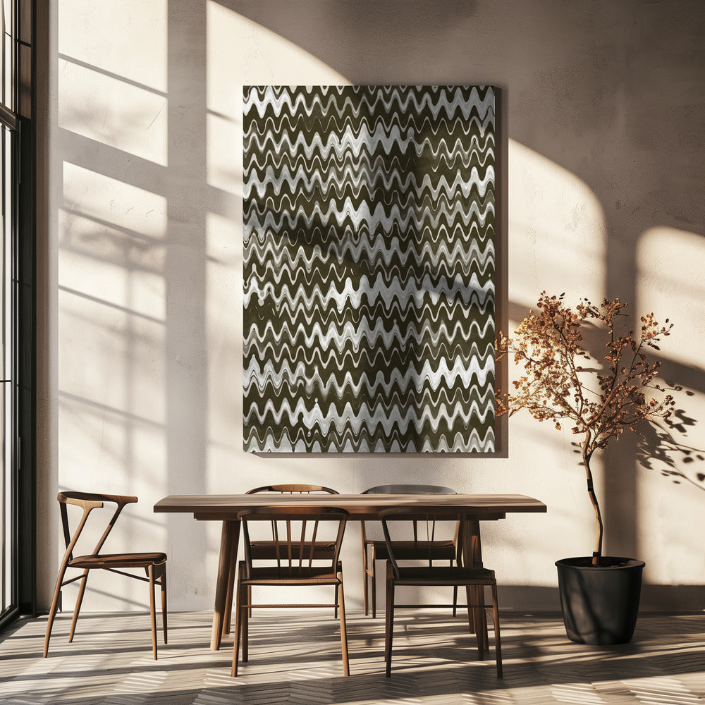 Zigzag Waves | Canvas