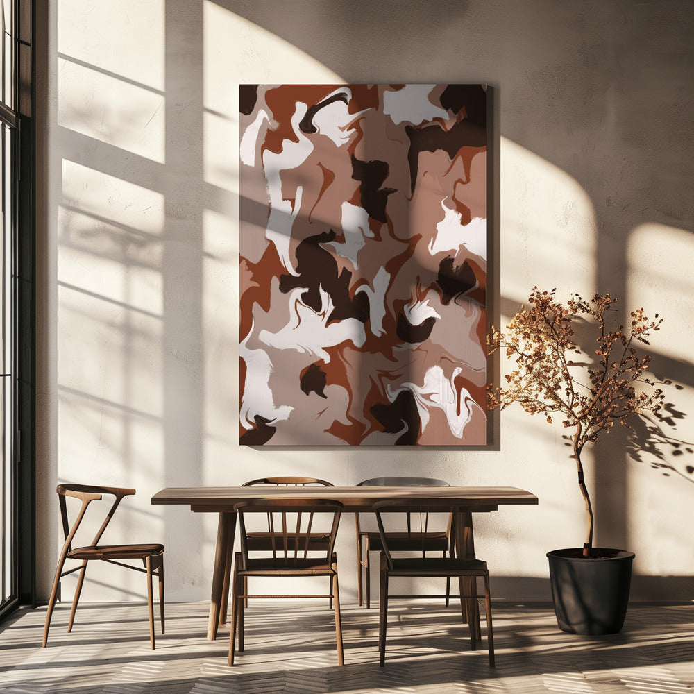 Earth Tones Dance | Canvas