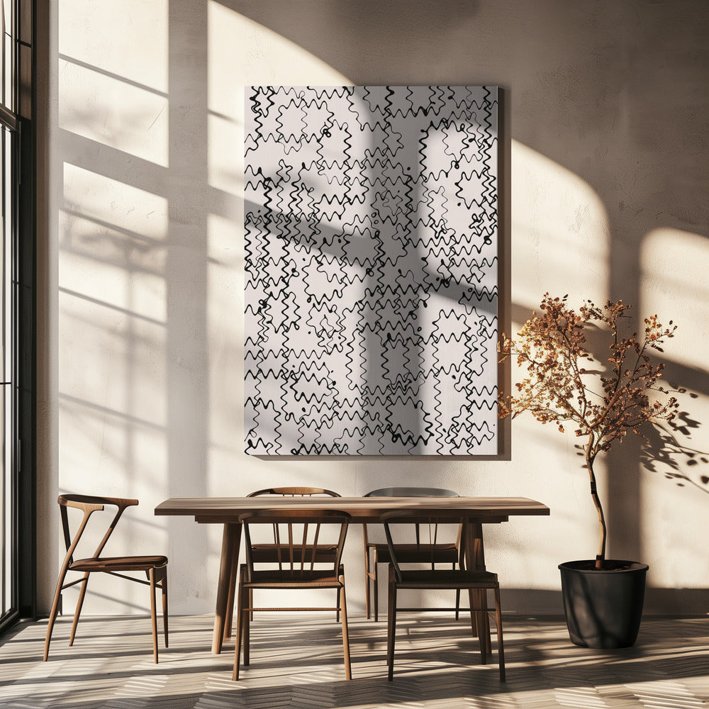 Zigzag Whirlwind | Canvas