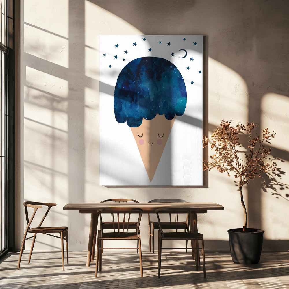 Starry Dream Cone | Canvas