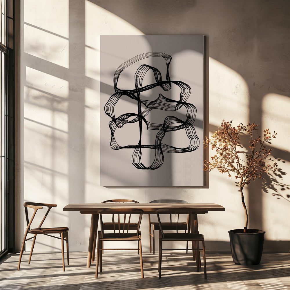 Ätherische Linien | Leinwand