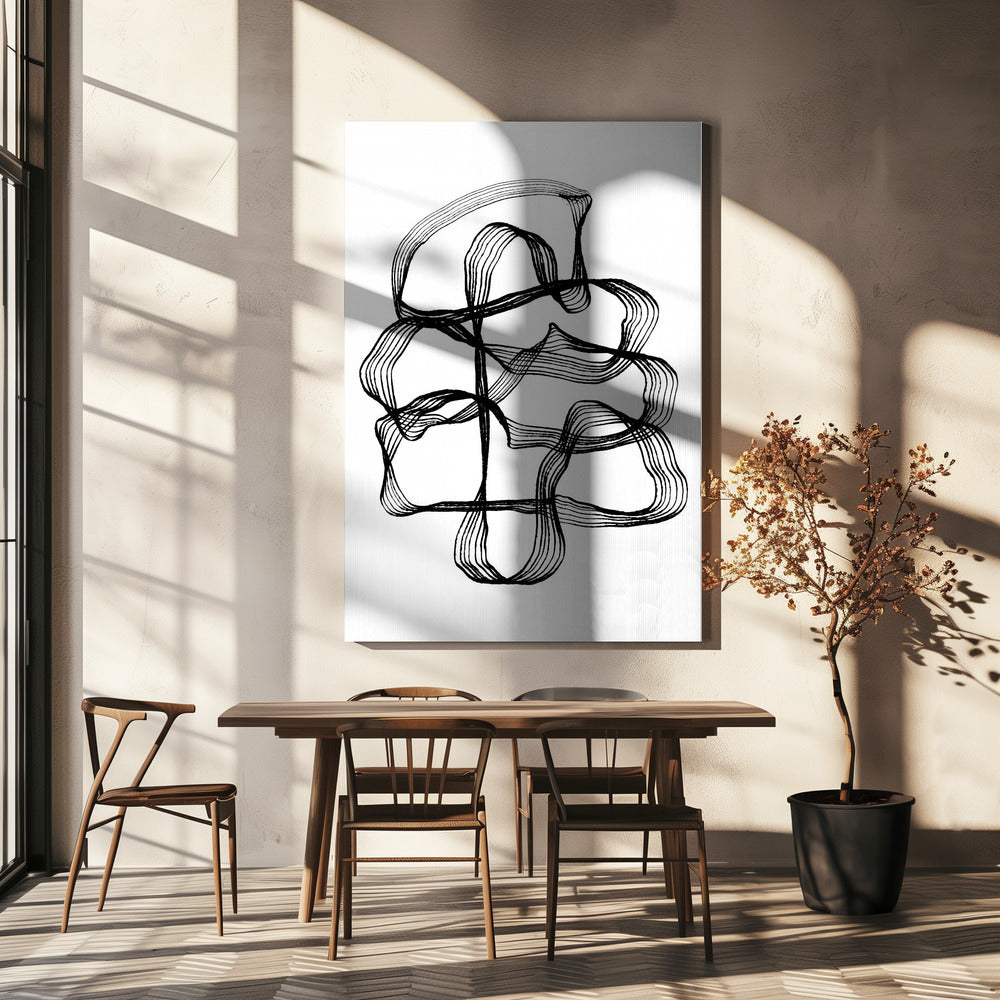 Flowing Strings | Canvas