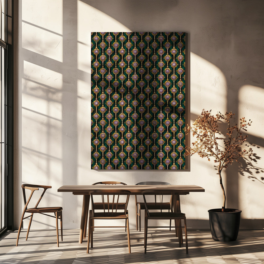 Verzierter Wandteppich | Leinwand