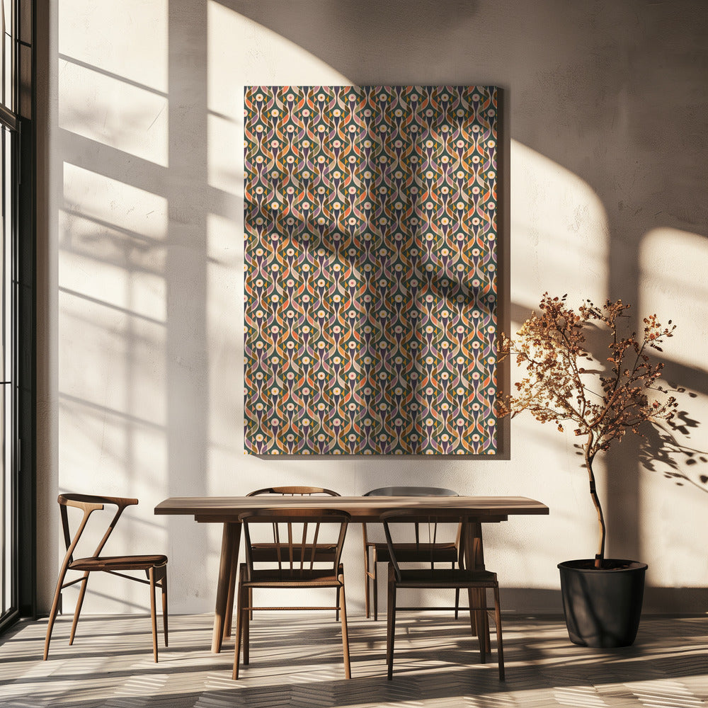 Geometric Bloom | Canvas