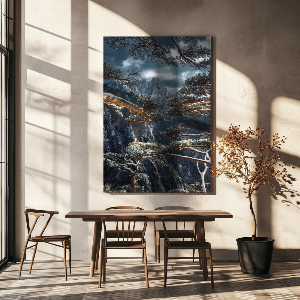 Gelber Berg | Leinwand