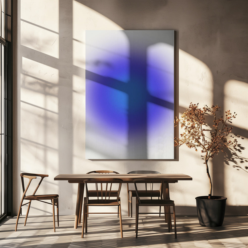 Violetter Aura-Ausbruch | Leinwand