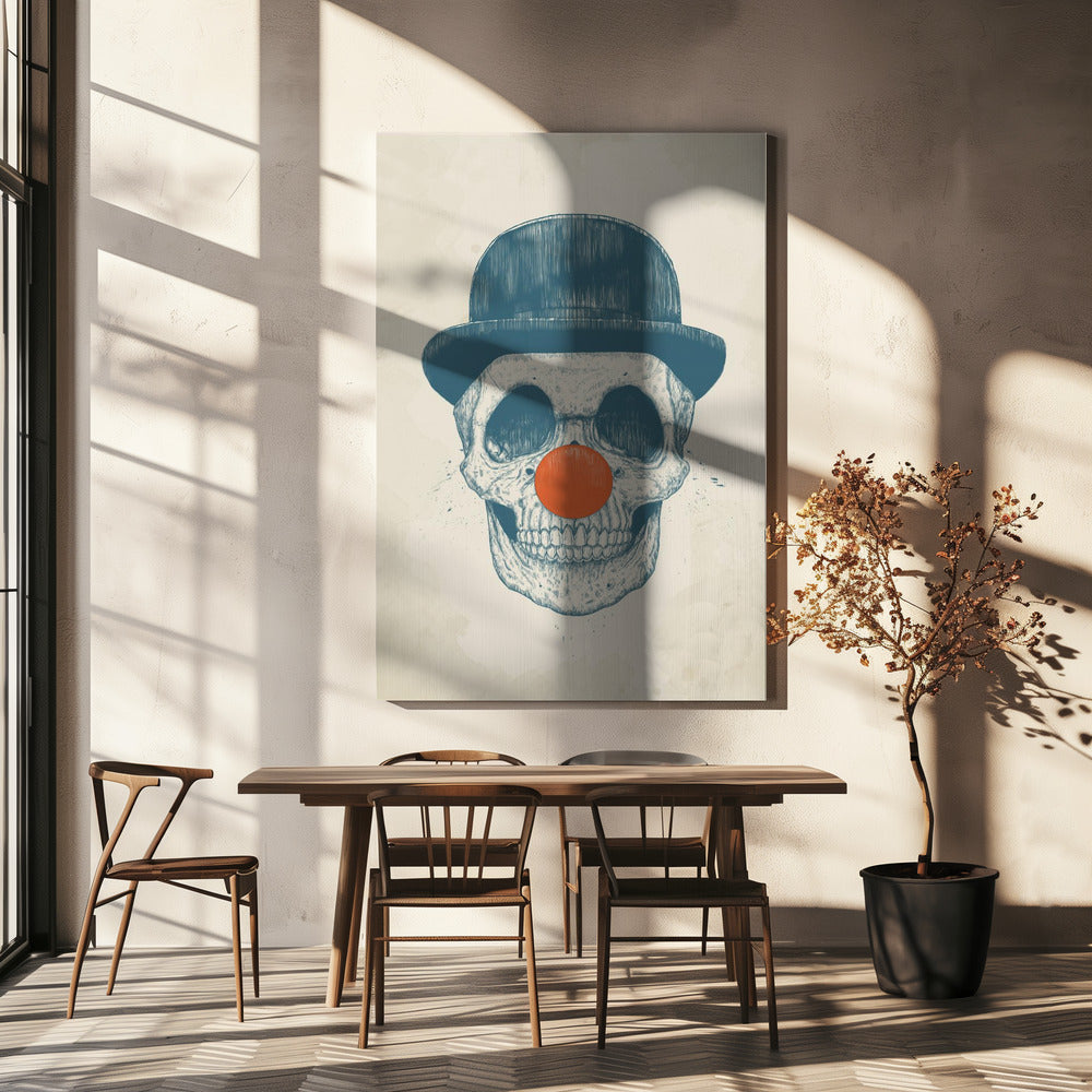 Toter Clown | Leinwand