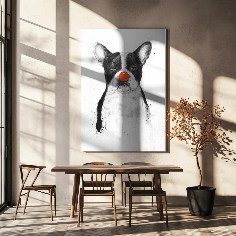Ich bin nicht dein Clown | Leinwand