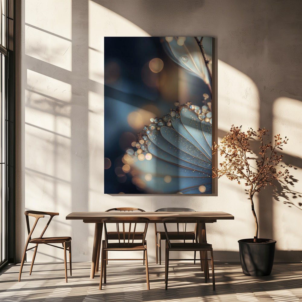 Dewy Petal Elegance | Canvas