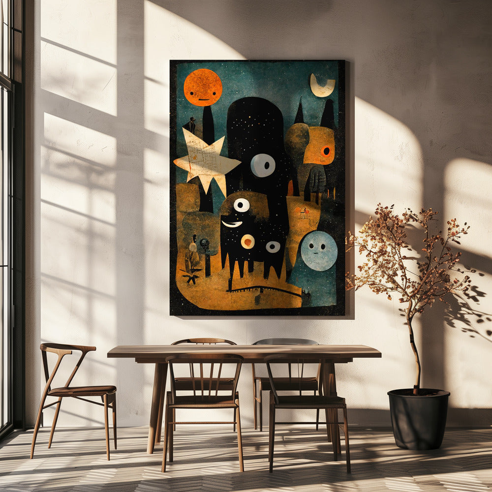 Himmlische Kreaturen | Leinwand