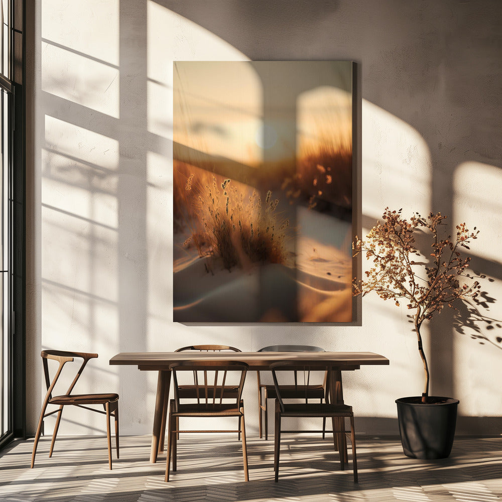 Goldenes Dünenflüstern | Leinwand