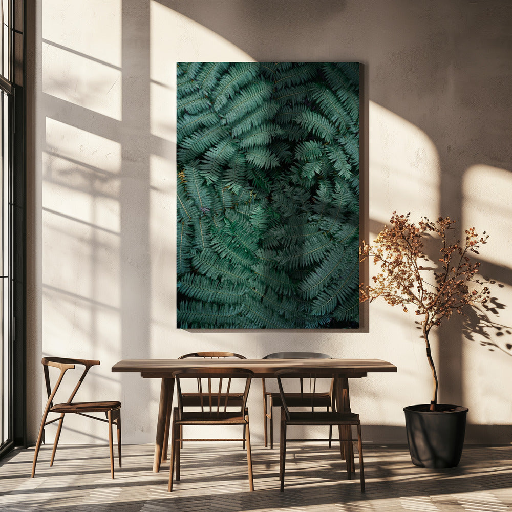 Green Leaves | Canvas