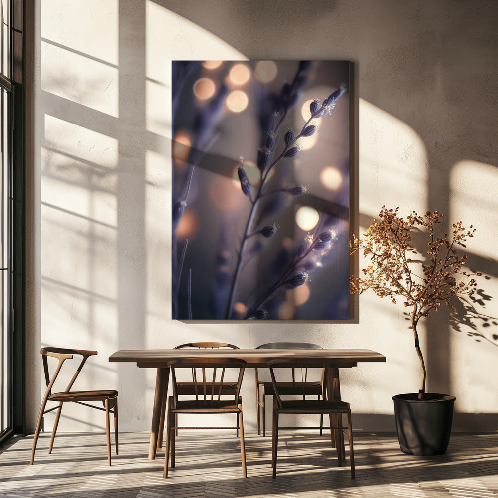 Verträumte Lavendeltöne | Leinwand