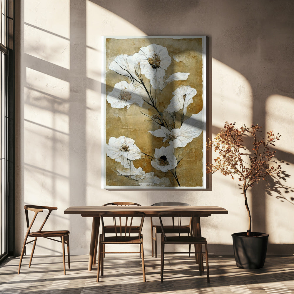 Zarte Blüten | Leinwand