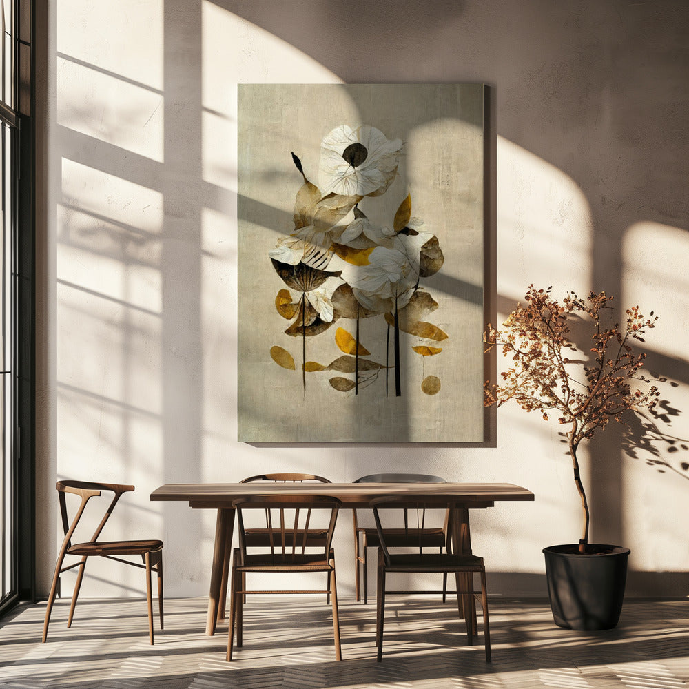 Petals and Leaves | Canvas