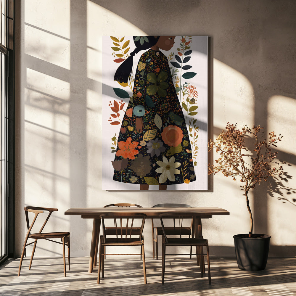 Florale Traumlandschaft | Leinwand