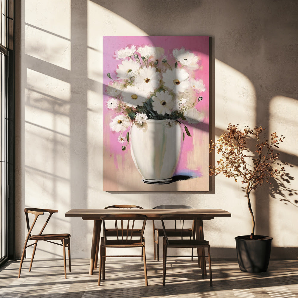 Petals in Pink Hue | Canvas