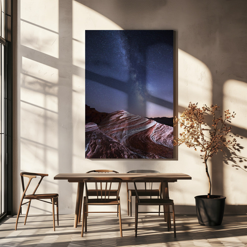 Nachtlinien | Leinwand