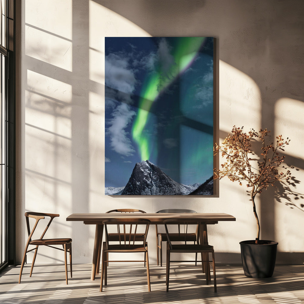 Grüner Ausbruch | Leinwand
