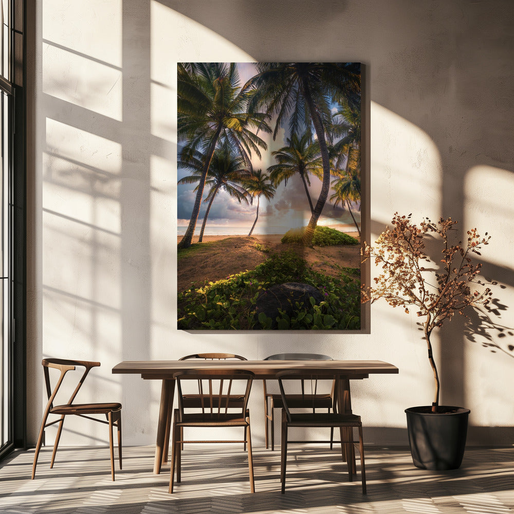 Vertikales Paradies | Leinwand