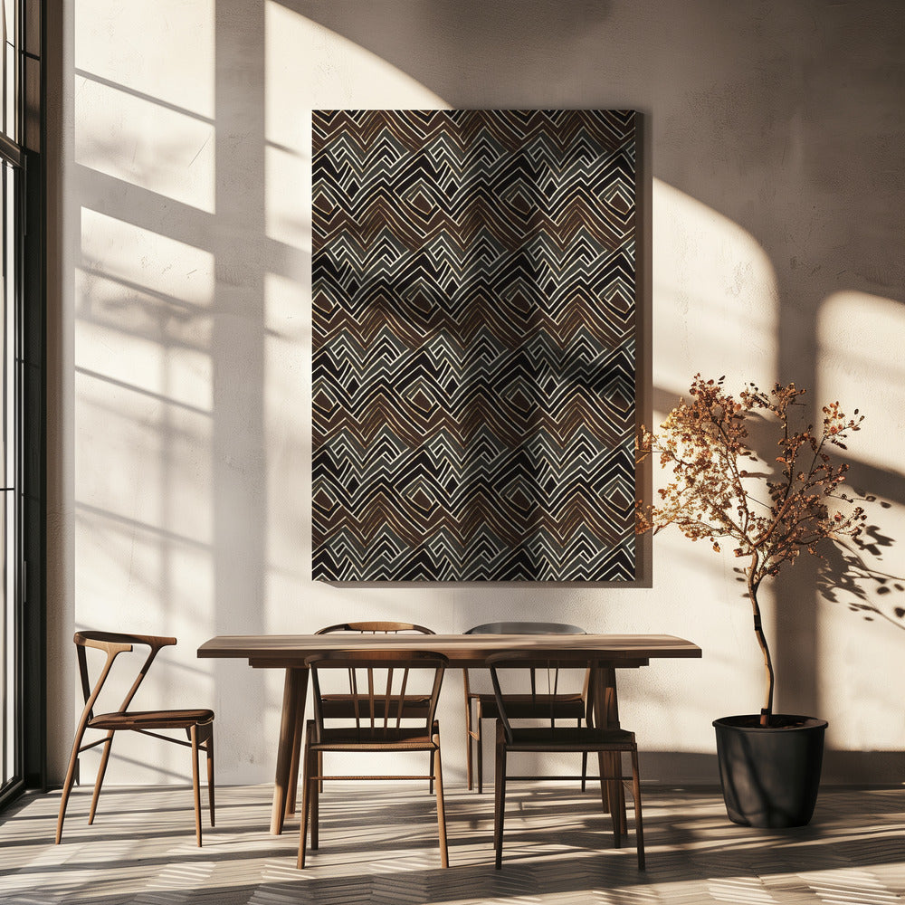 Zigzag Maze | Canvas