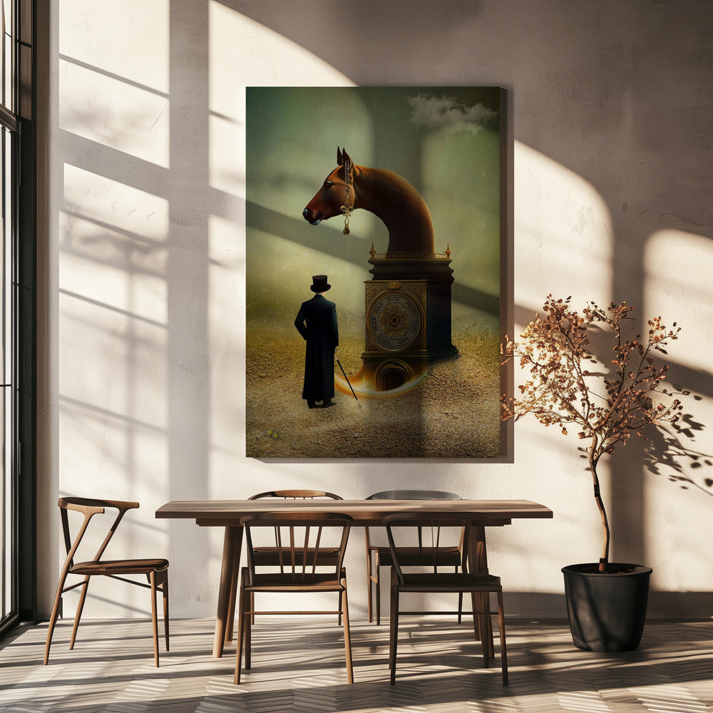 Knight's move. | Canvas