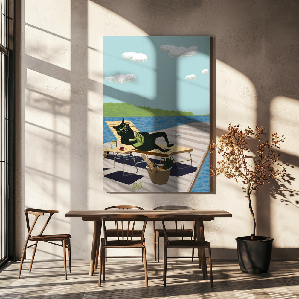 Sommerpause | Leinwand